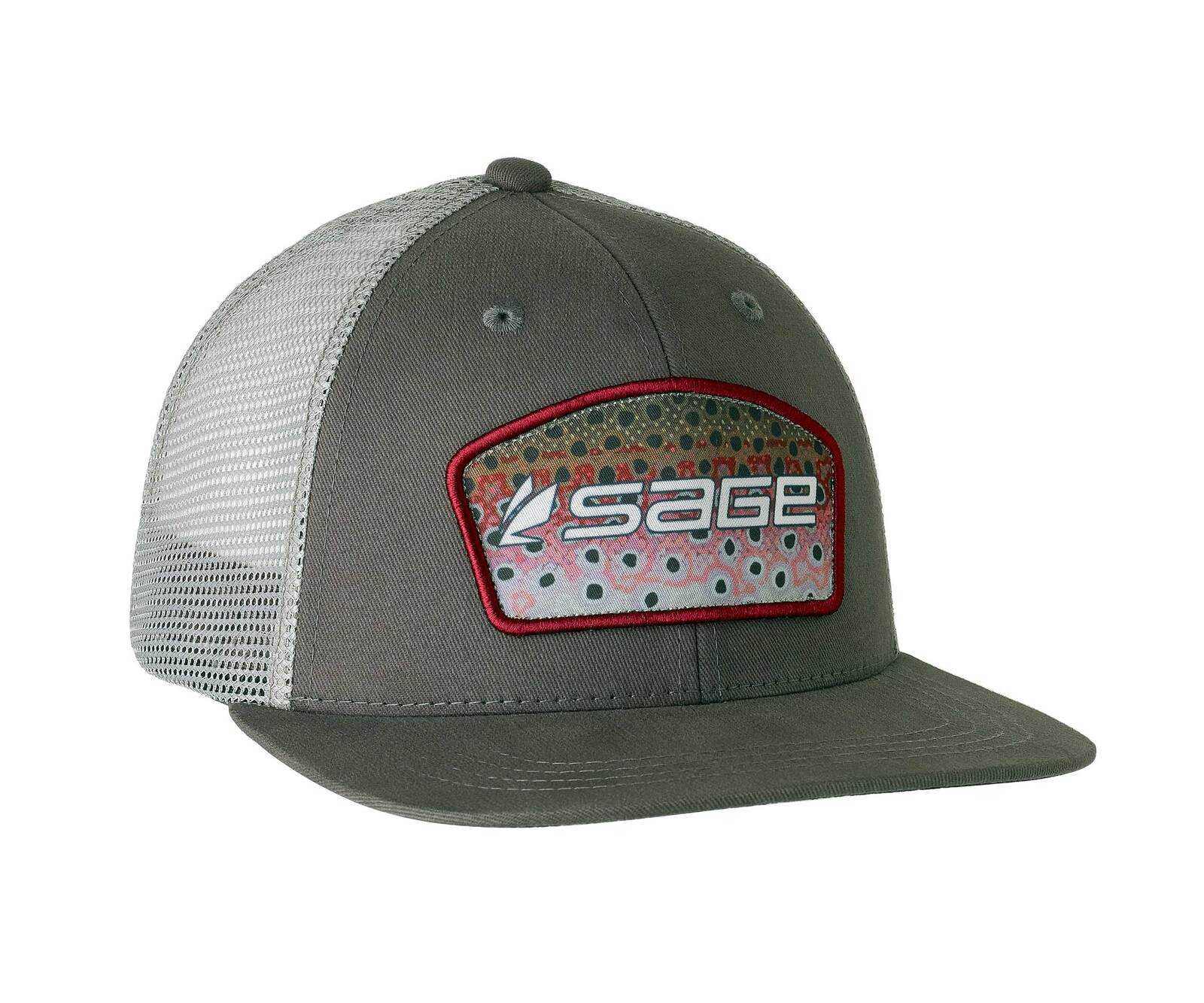 Sage Patch Trucker Hat Rainbow - Sportinglife Turangi 